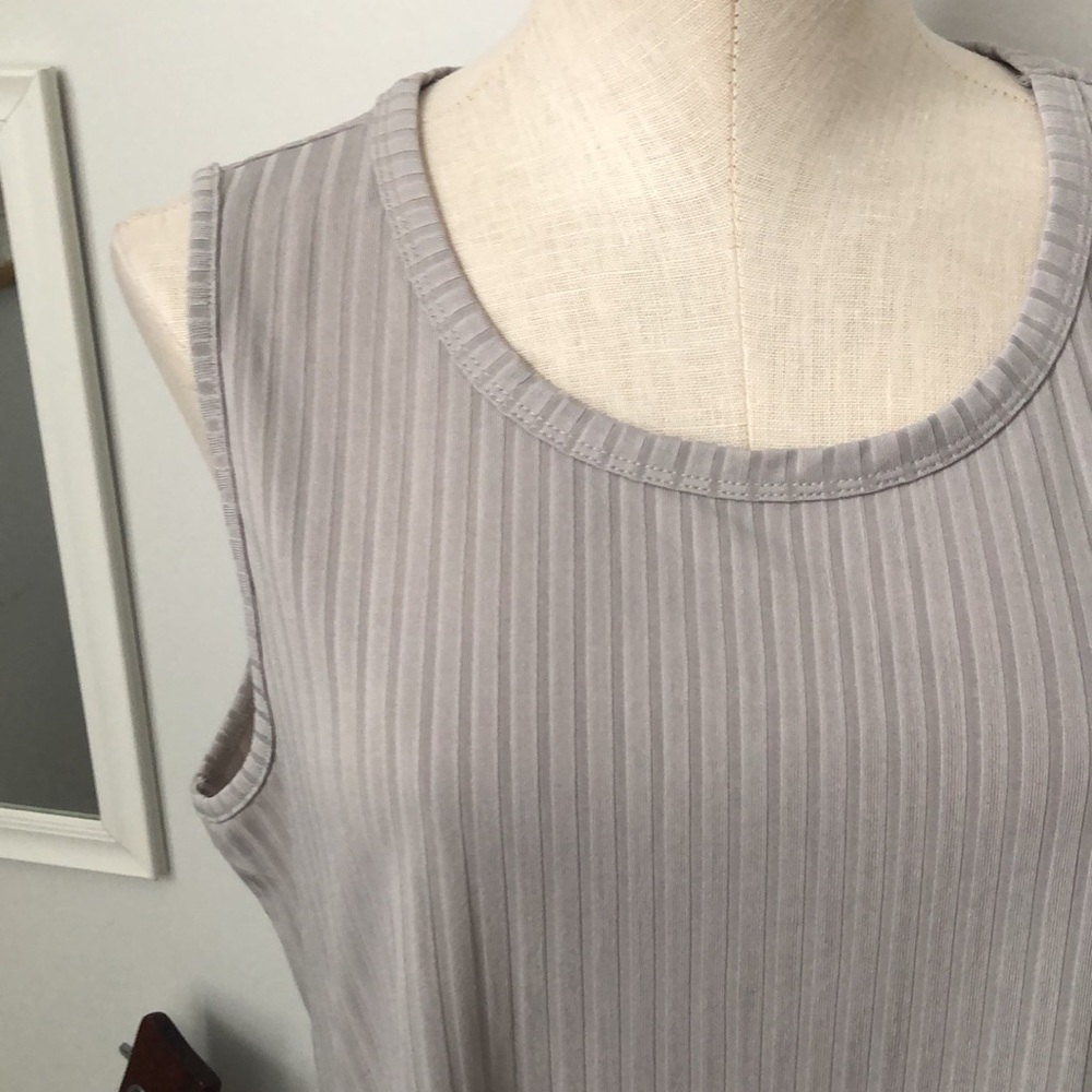 Amazon Classic Ribbed Tank Top - Picture 3 of 6